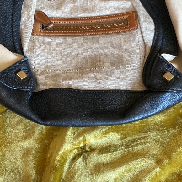 Celine Natural Canvas and Leather Luggage Tote Bag - Picture 11 of 14